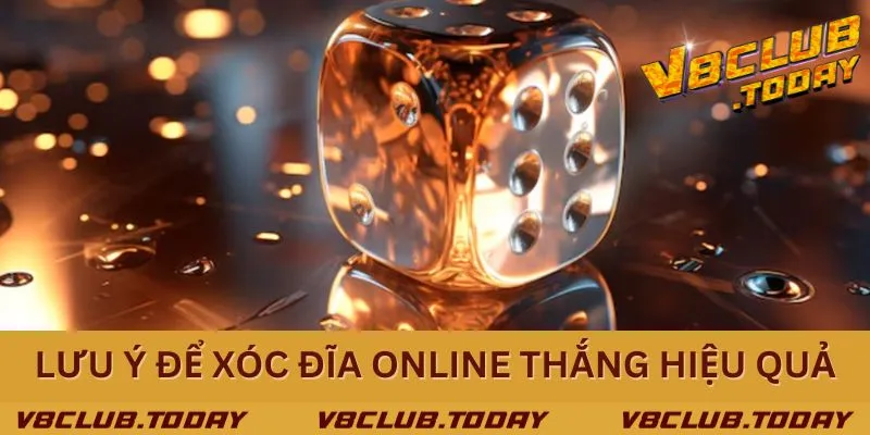 Lưu ý cần biết để chơi xóc đĩa online hiệu quả, dễ thắng
